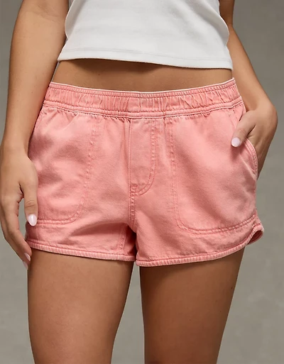 AE Stretch Low-Rise Pull-On Short