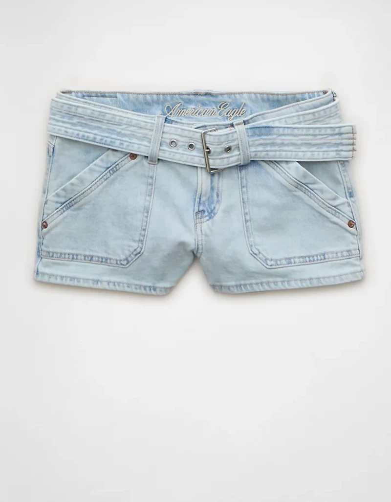 AE Stretch Super Low-Rise Denim Perfect Shortie