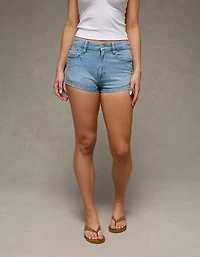 AE Stretch Super High-Waisted Cheeky Short