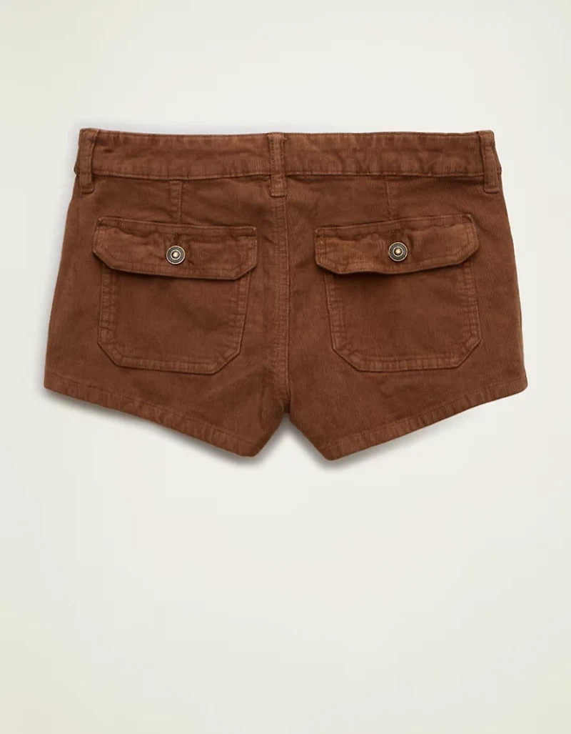 AE Stretch Corduroy Super Low-Rise Micro Short