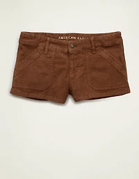 AE Stretch Corduroy Super Low-Rise Micro Short