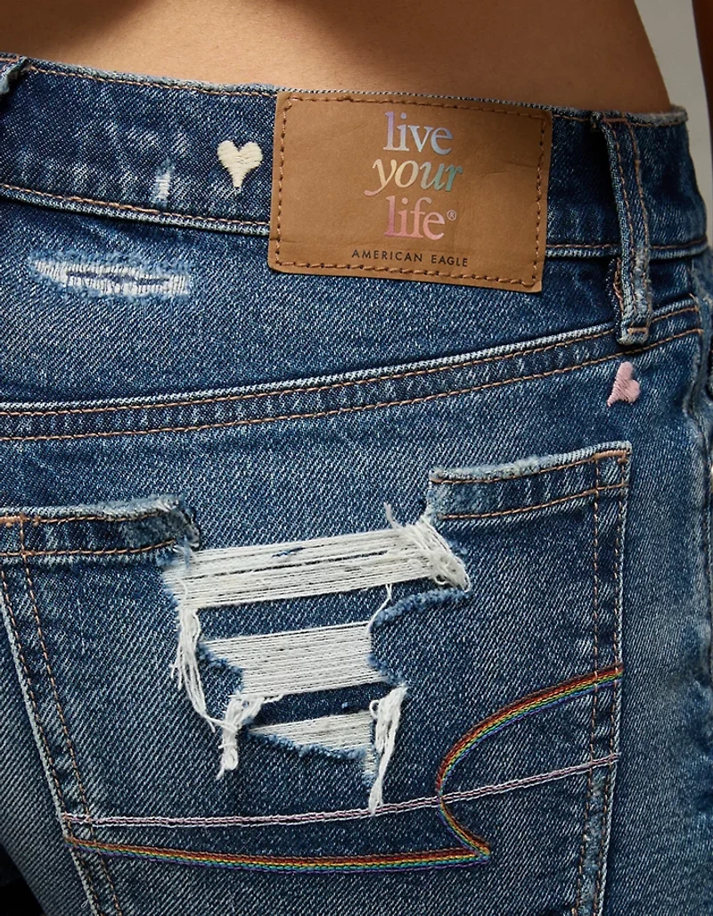 AE Pride Stretch Super Low-Rise Perfect Shortie