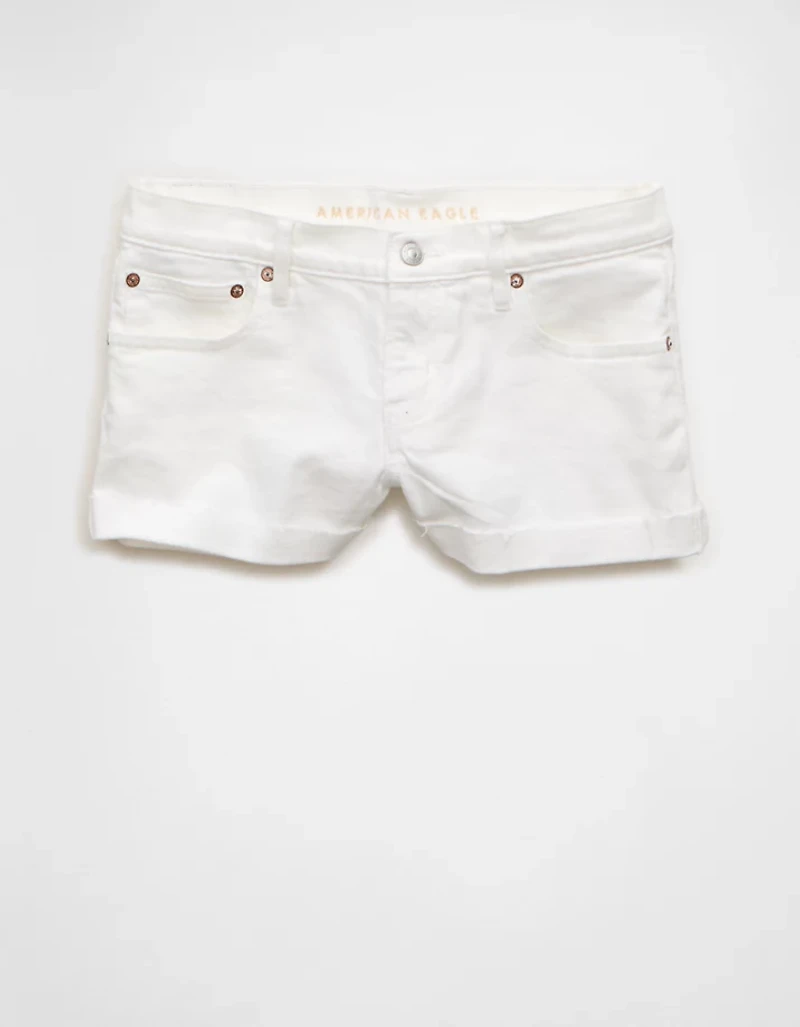 AE Stretch Super Low-Rise Perfect Denim Shortie