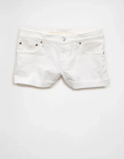 AE Stretch Super Low-Rise Perfect Denim Shortie