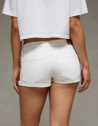 Micro short extensible à taille très basse AE