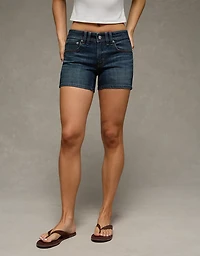 AE Stretch Low-Rise Perfect Denim Midi Short