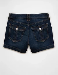 AE Stretch Low-Rise Perfect Denim Midi Short