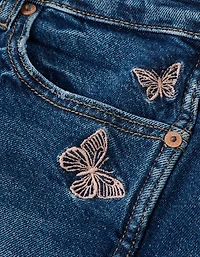 AE Stretch Low-Rise Perfect Denim Midi Short