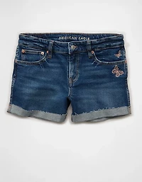 AE Stretch Low-Rise Perfect Denim Midi Short