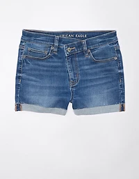 AE Next Level High-Waisted Denim Short