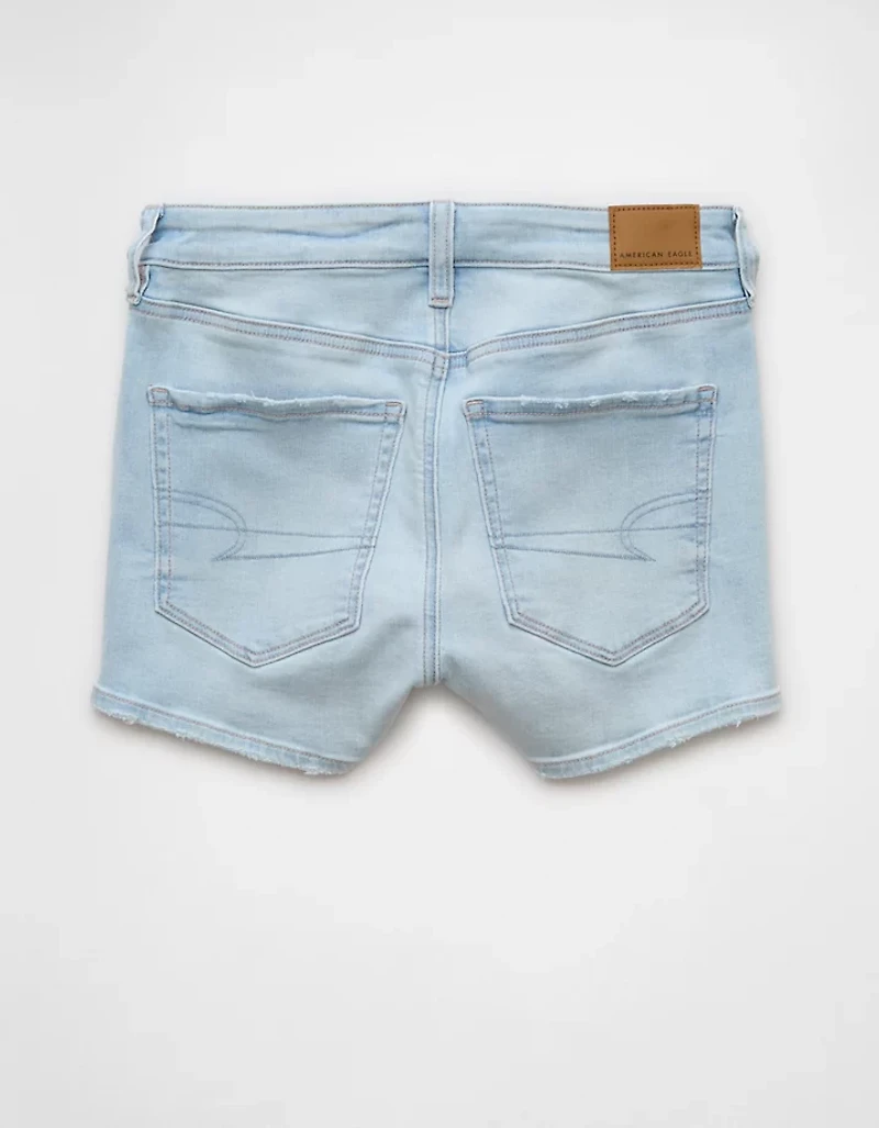 AE Next Level High-Waisted Denim Short