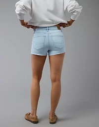 Short court en denim à taille haute Next Level AE