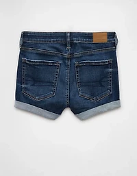 Short court en denim à taille haute Next Level AE