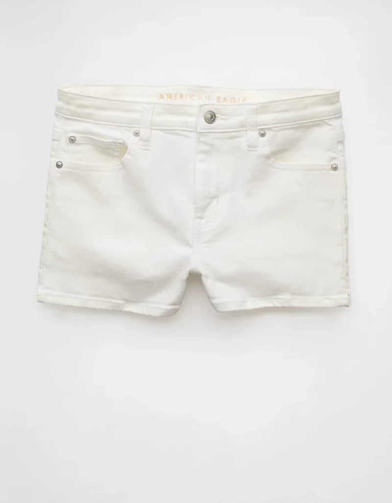 Short court en denim à taille haute Next Level AE