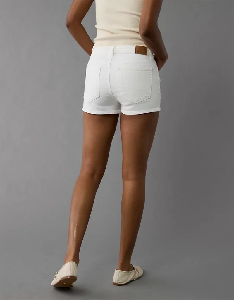 Short court en denim à taille haute Next Level AE