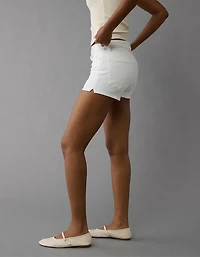 Short court en denim à taille haute Next Level AE