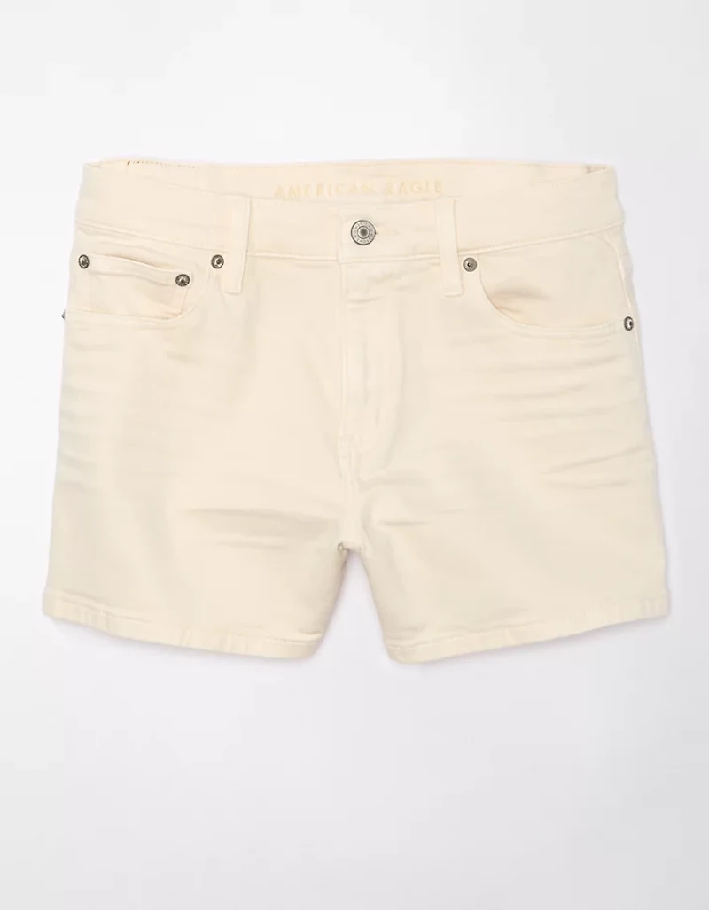 Short décontracté à taille très haute extensible AE