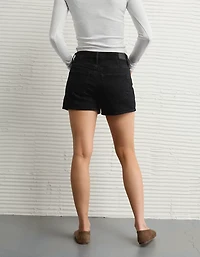 AE Strigid Super High-Waisted Relaxed Denim Short
