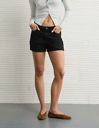 AE Strigid Super High-Waisted Relaxed Denim Short