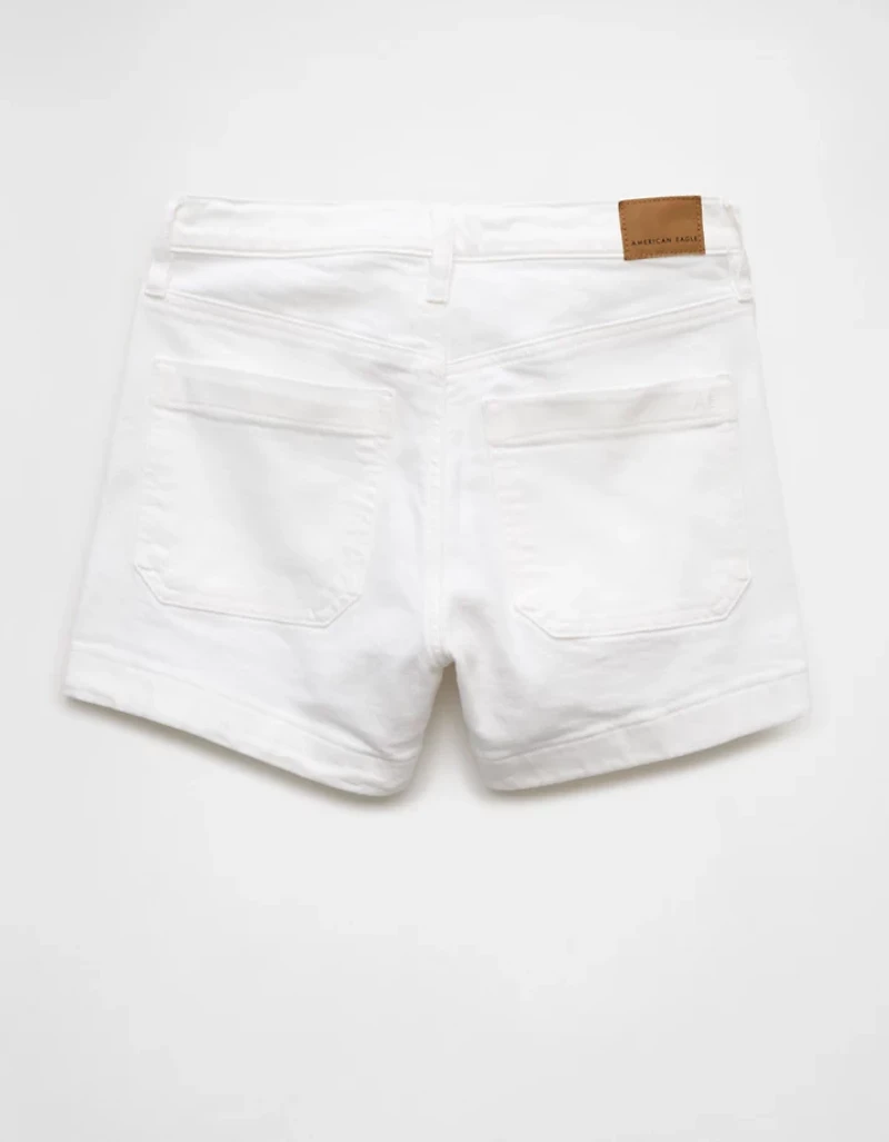 AE Strigid Super High-Waisted Relaxed Denim Short