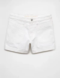 AE Strigid Super High-Waisted Relaxed Denim Short