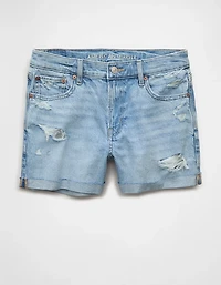 AE Strigid Super High-Waisted Relaxed Denim Short