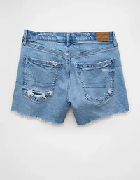 AE 3" Strigid Super High-Waisted Relaxed Denim Short