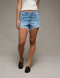 AE 3" Strigid Super High-Waisted Relaxed Denim Short