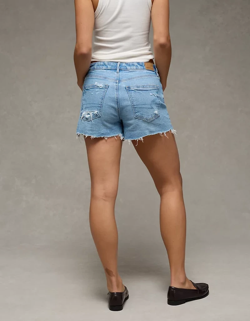 AE 3" Strigid Super High-Waisted Relaxed Denim Short
