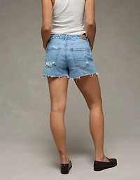 AE 3" Strigid Super High-Waisted Relaxed Denim Short