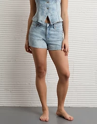 AE Strigid Super High-Waisted Relaxed Denim Utility Short