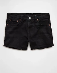 AE Strigid Curvy Super High-Waisted Relaxed Denim Utility Short