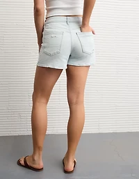 AE Strigid Super High-Waisted Relaxed Denim Short