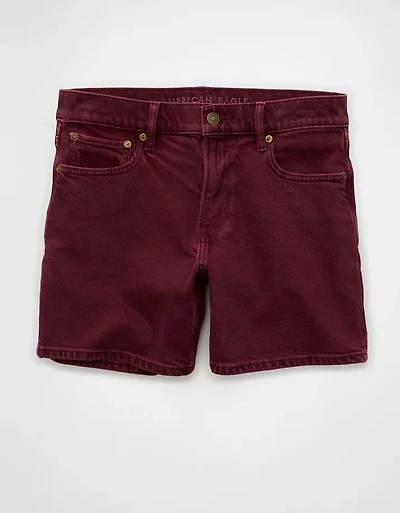 AE 6" Stretch Super High-Waisted Relaxed Denim Short