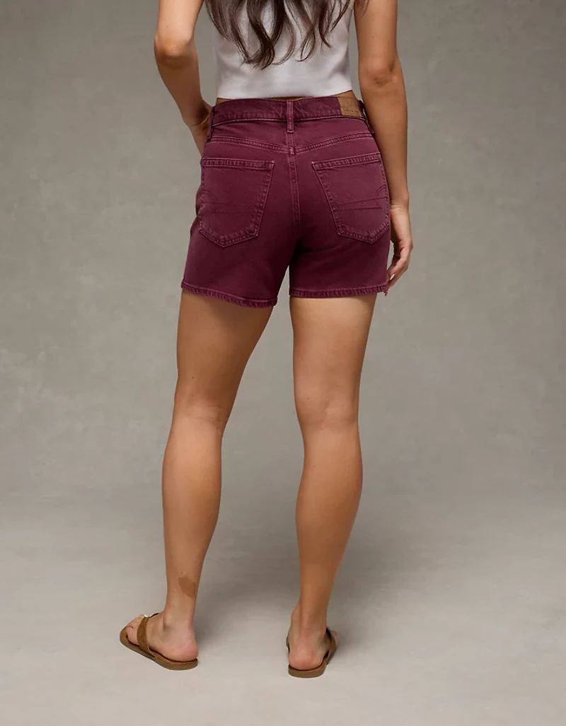 AE 6" Stretch Super High-Waisted Relaxed Denim Short