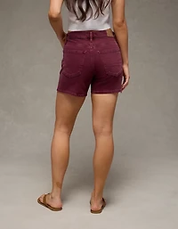 AE 6" Stretch Super High-Waisted Relaxed Denim Short