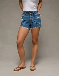 AE 3" Strigid Super High-Waisted Relaxed Denim Short