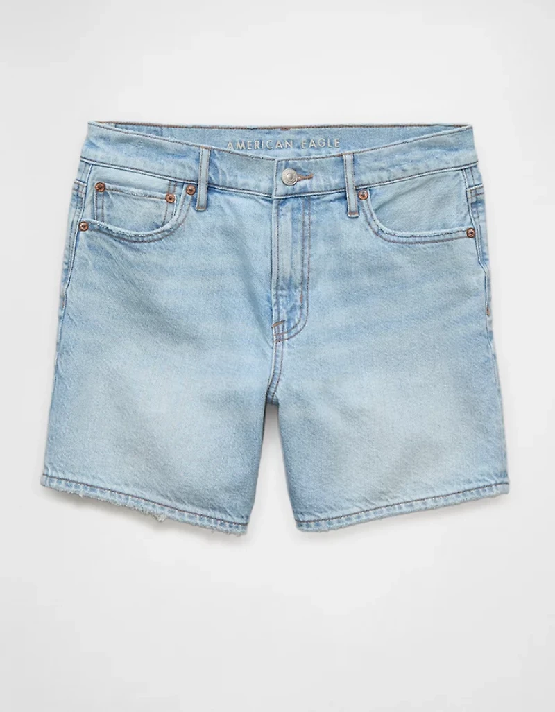 AE 6" Strigid Super High-Waisted Relaxed Denim Short