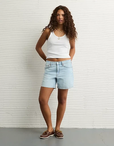 AE 6" Strigid Super High-Waisted Relaxed Denim Short