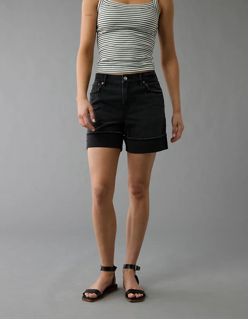 AE 6" Strigid Super High-Waisted Relaxed Denim Short