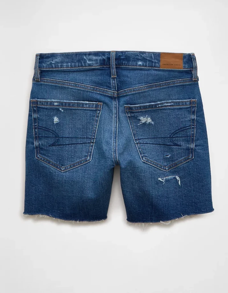 AE 6" Strigid Super High-Waisted Relaxed Denim Short