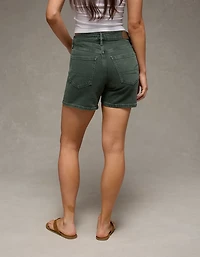 AE 6" Stretch Super High-Waisted Relaxed Denim Short