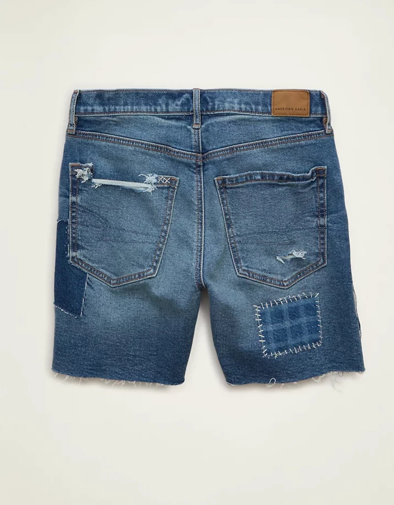 AE 6" Strigid Super High-Waisted Relaxed Denim Short