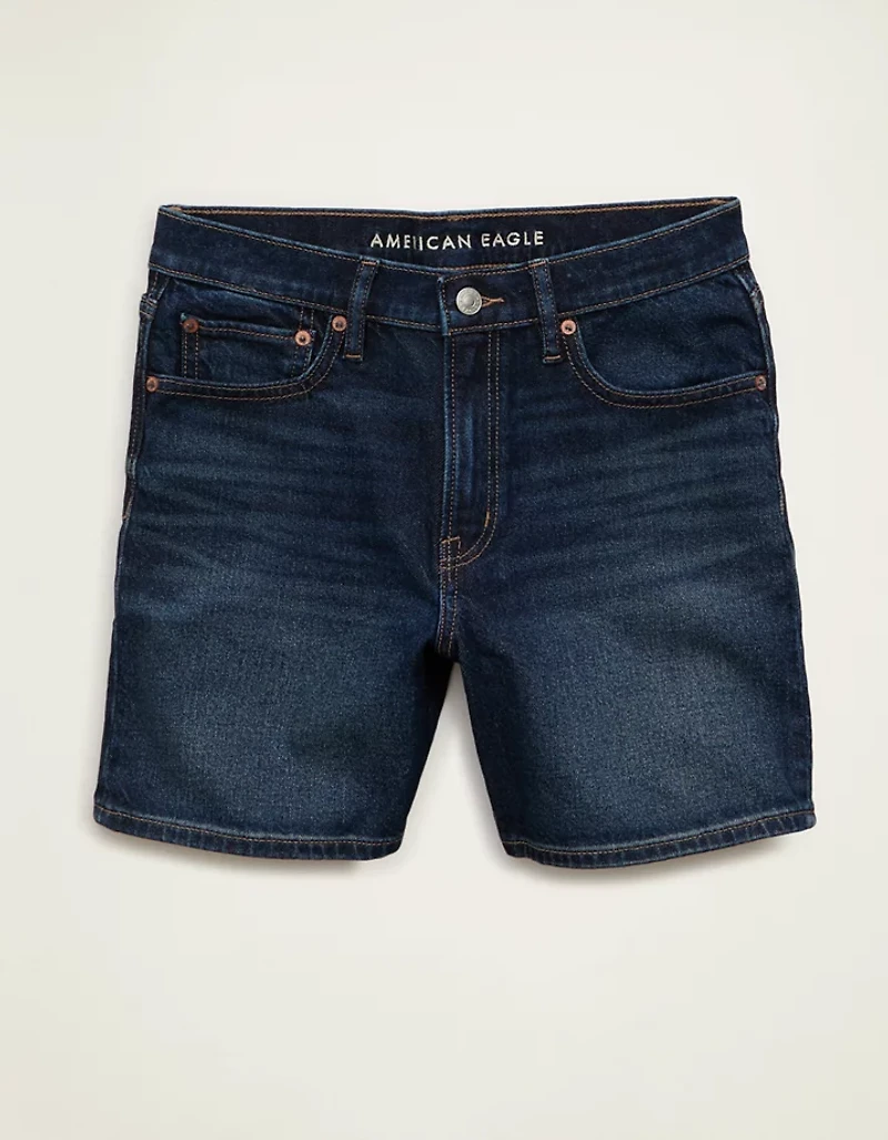 AE 6" Strigid Super High-Waisted Relaxed Denim Short