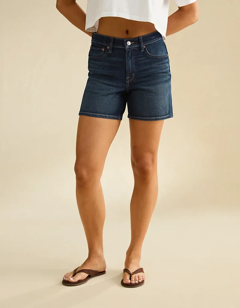 AE 6" Strigid Super High-Waisted Relaxed Denim Short
