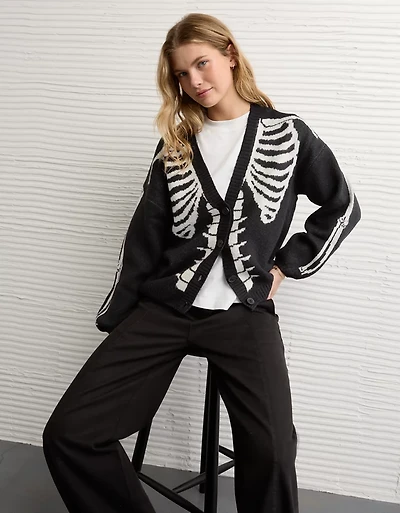 Cardigan squelette si doux Whoa AE