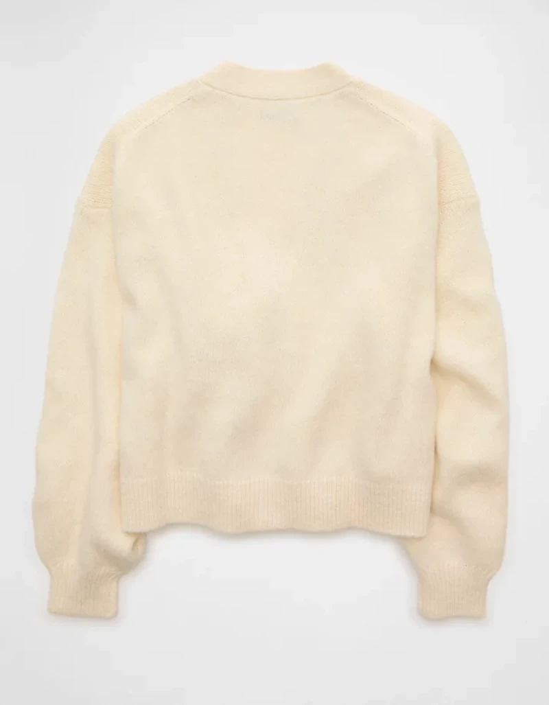 Cardigan à boucle encolure en V AE