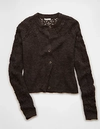 AE Knit Lace Cardigan