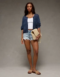 AE Open Stitch Cardigan