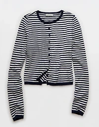 AE Classic Slim Button-Up Cardigan